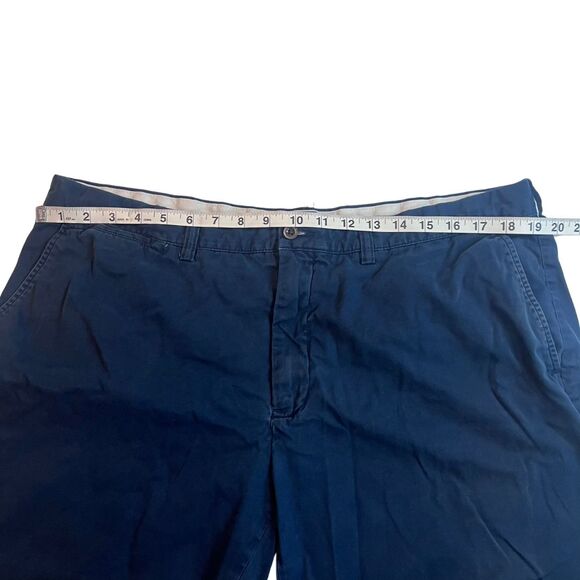 Polo Ralph Lauren Shorts Mens 40  Relaxed Classic Cotton Preppy Navy Blue Chinos - Picture 3 of 16